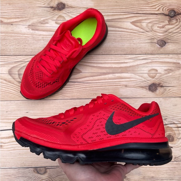 nike air max 2014 black red